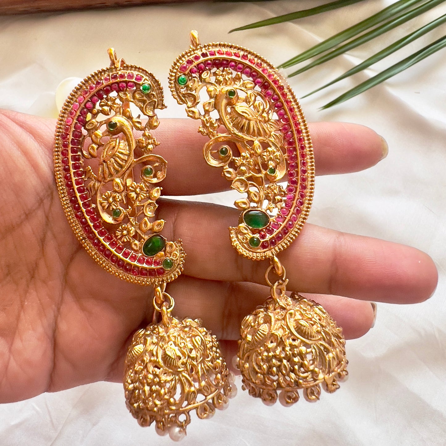 Gold Traditional Earrings