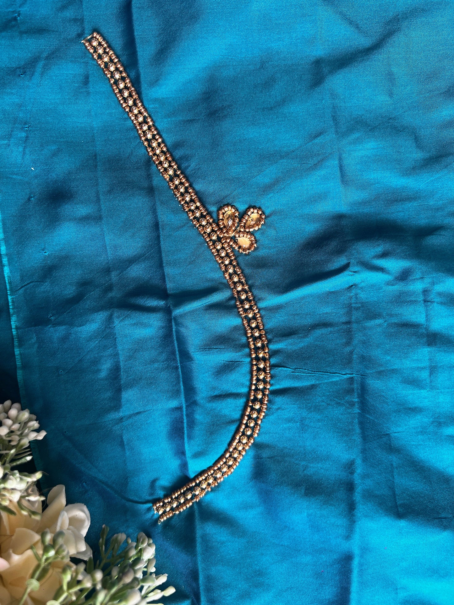 From Pattu to Perfect – Aari Work Blouse
