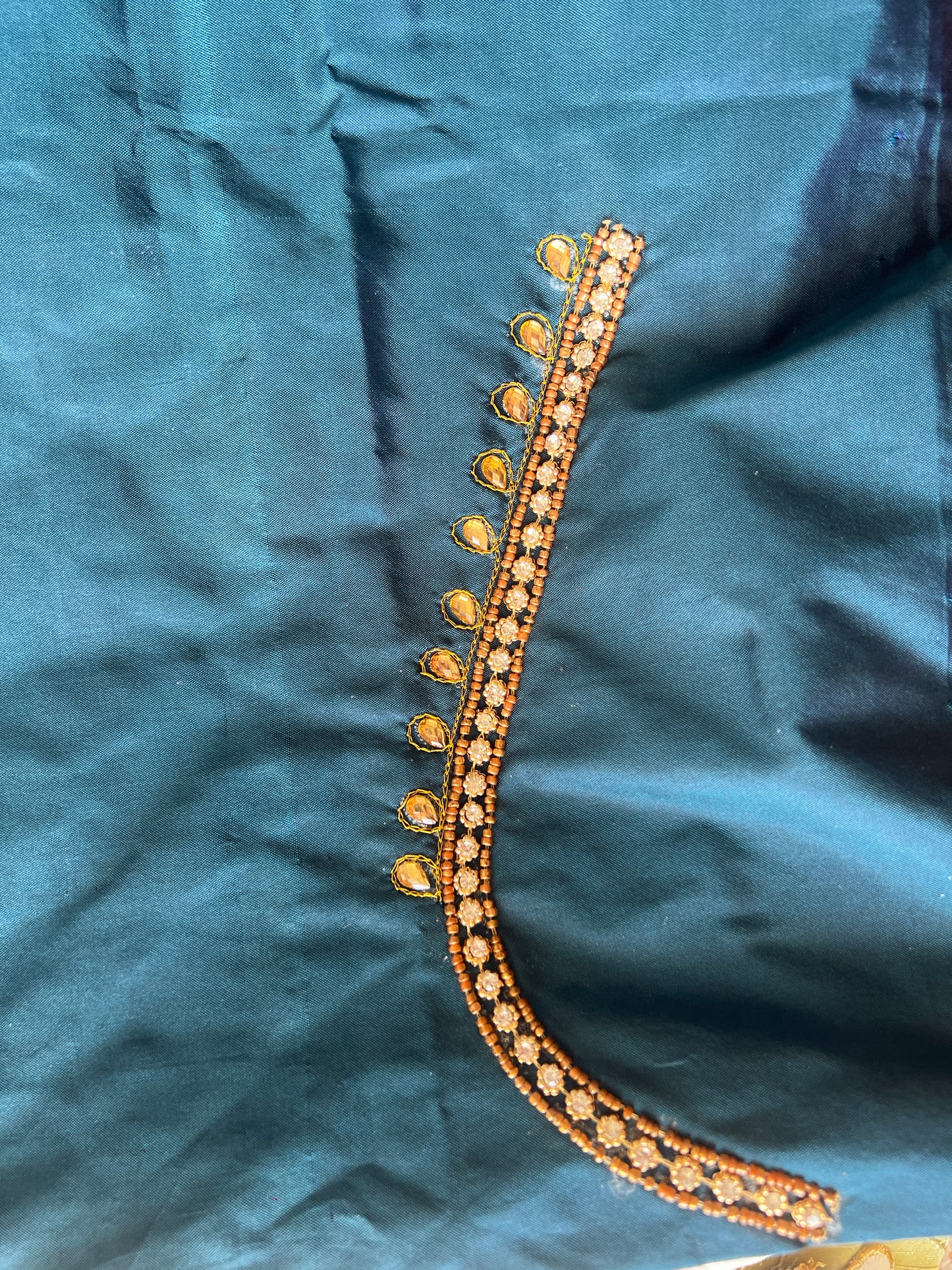 Silk & Sparkle – Your Festive Favourite Blouse