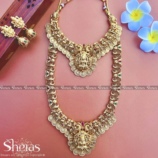 Traditional Lakshmi Kasumala Set – Grand Bridal Collection