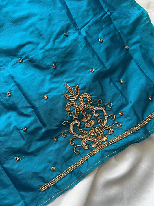 From Pattu to Perfect – Aari Work Blouse