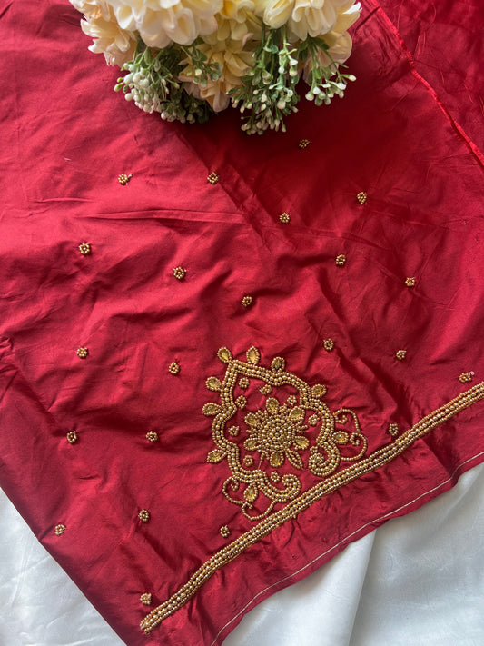 Neck to Sleeve – Aari Work that Speaks Tradition