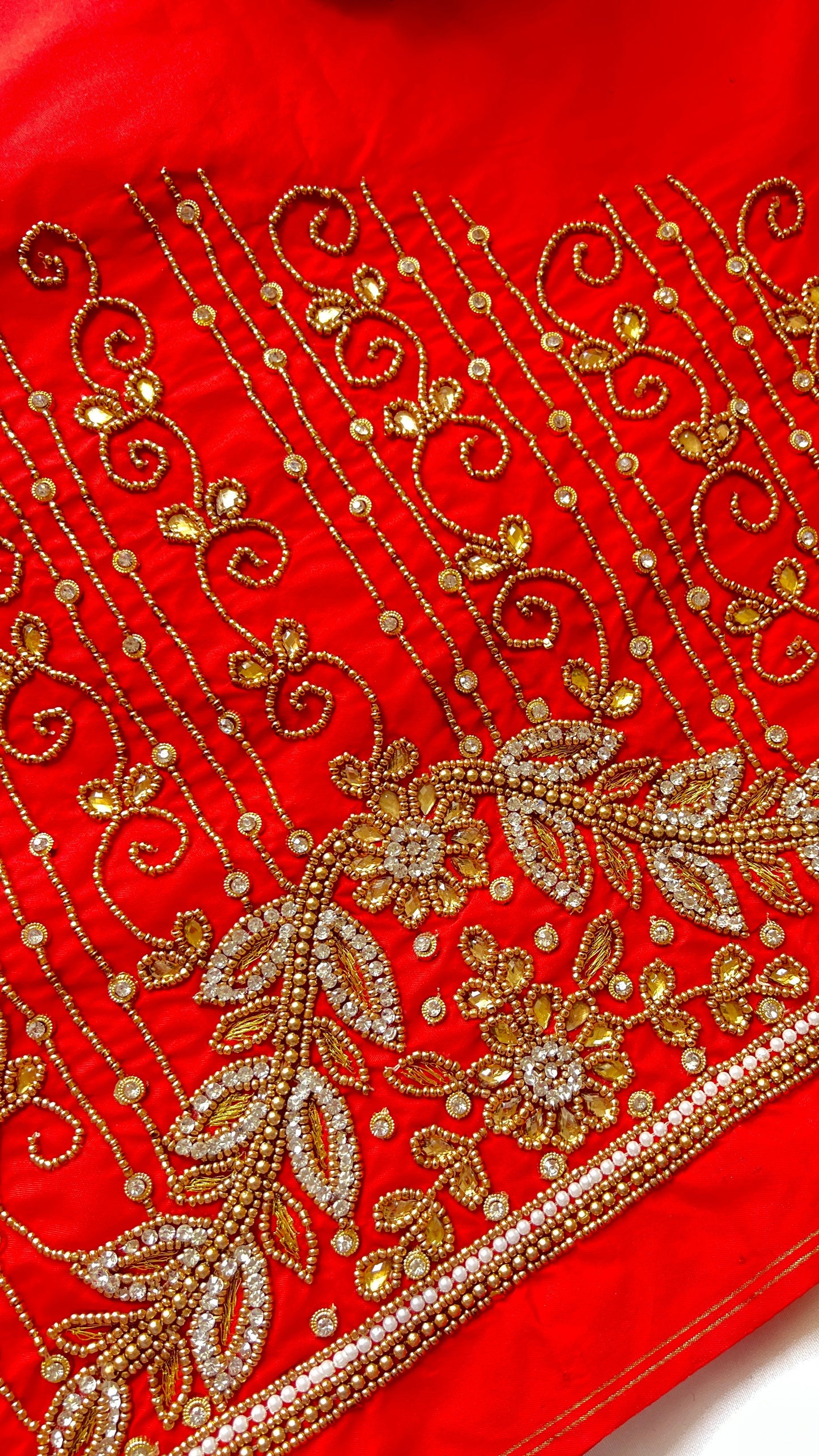 Bold in Red – Handcrafted Beauty in Every Thread