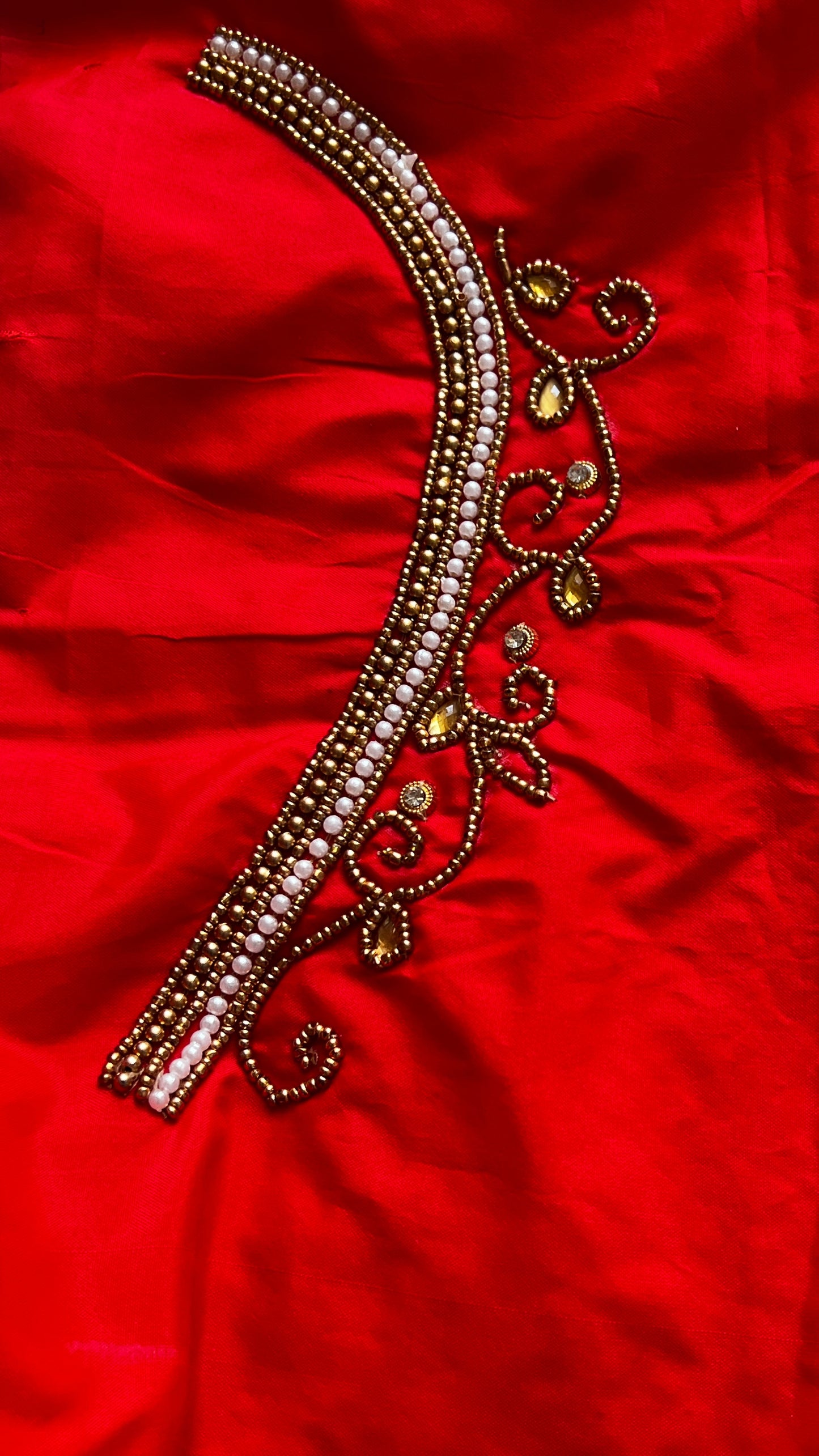 Bold in Red – Handcrafted Beauty in Every Thread