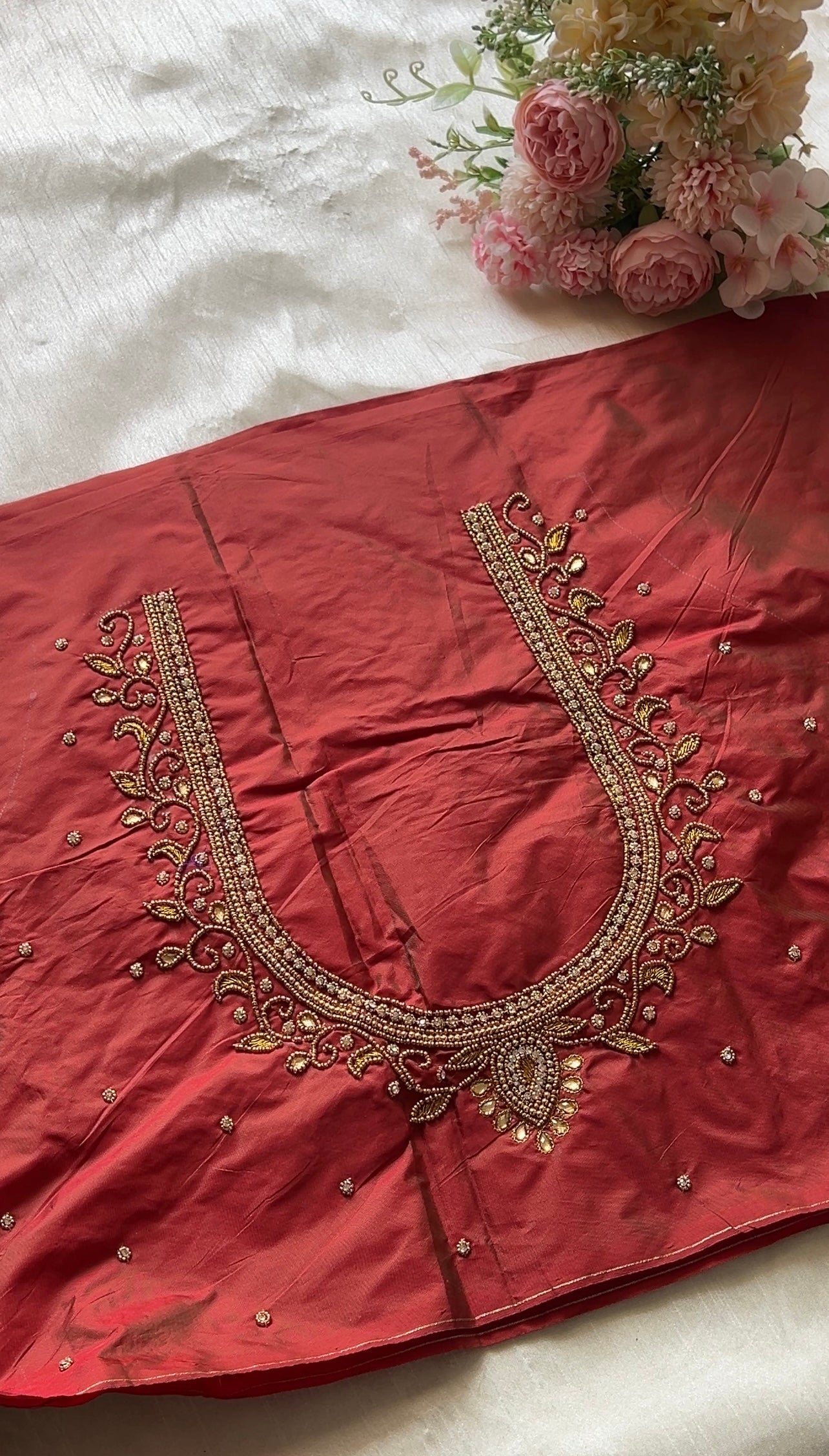 Regal Charm in Maroon