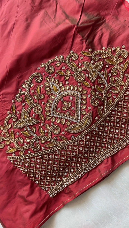 Regal Charm in Maroon